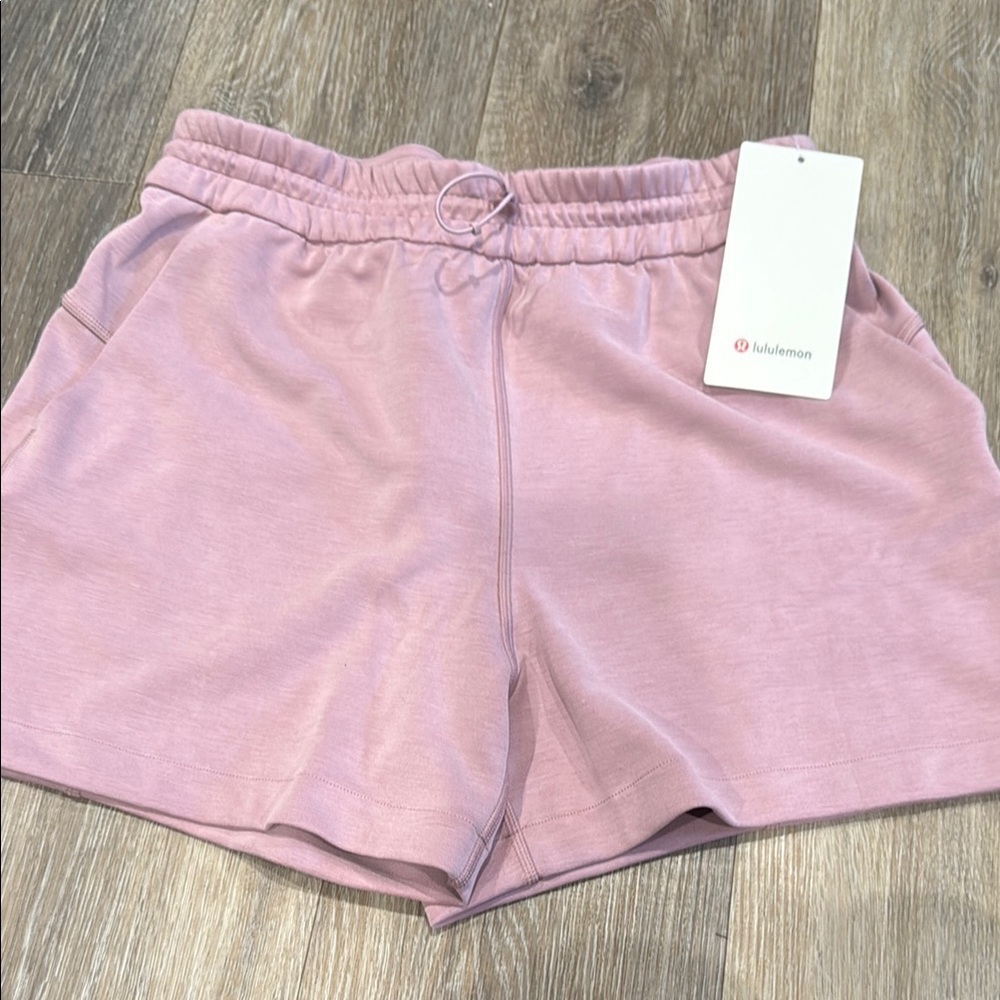lululemon athletica Pink Athletic Shorts Elastic Waist